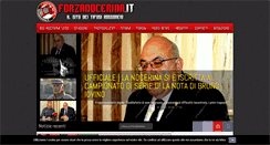 Desktop Screenshot of lnx.forzanocerina.it